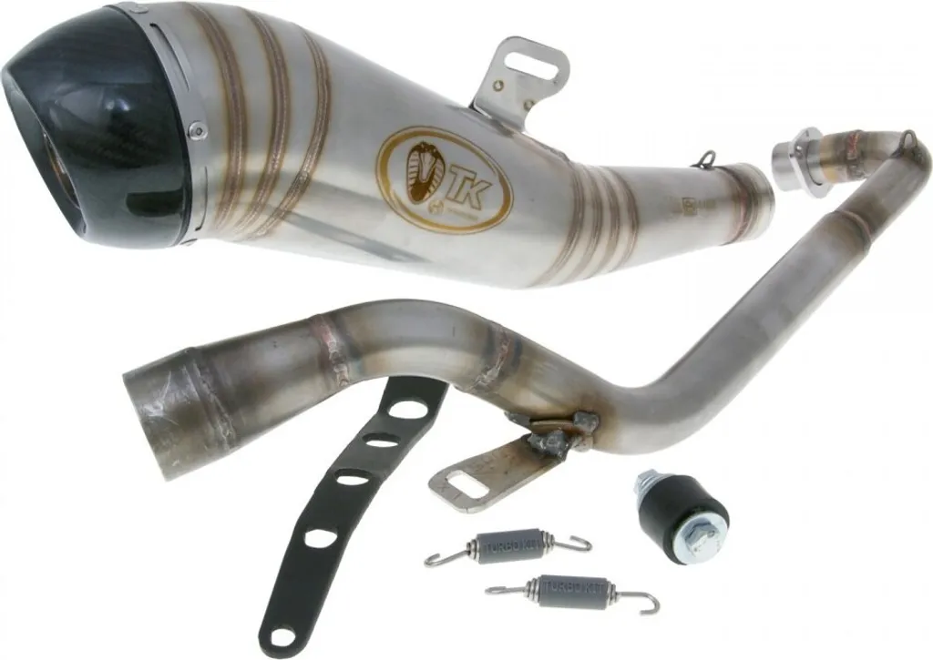 Ligne d'échappement TurboKit GP Line en inox pour Honda MSX Grom 125