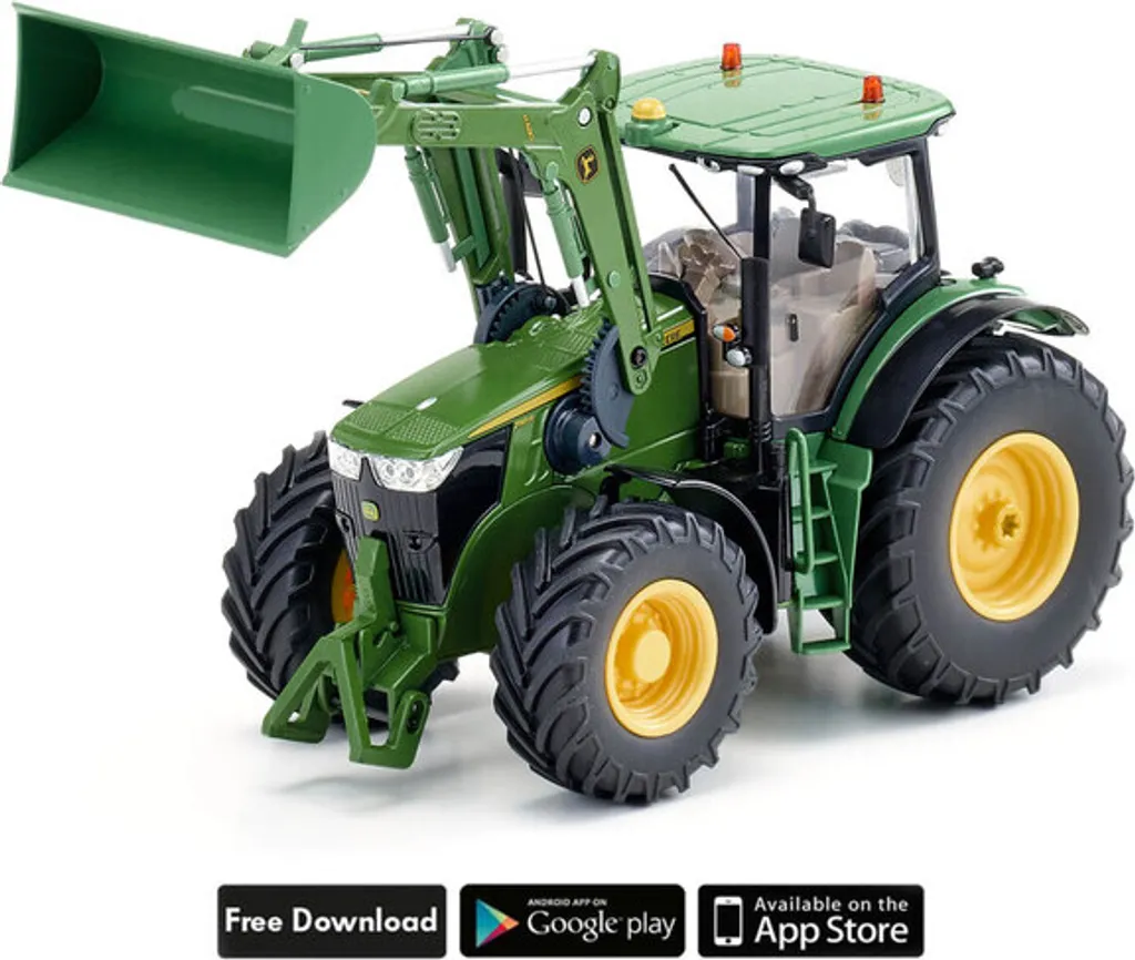 SIKU Control Bluetooth John Deere avec chargeur frontal - 1:32 (6793) - 4