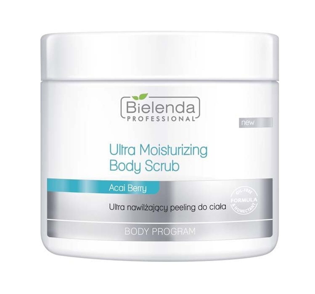 Bielenda Professional Ultra Moisturising Body Scrub 550g with Stapiż Hair Shampoo 15ml or Mask 10ml