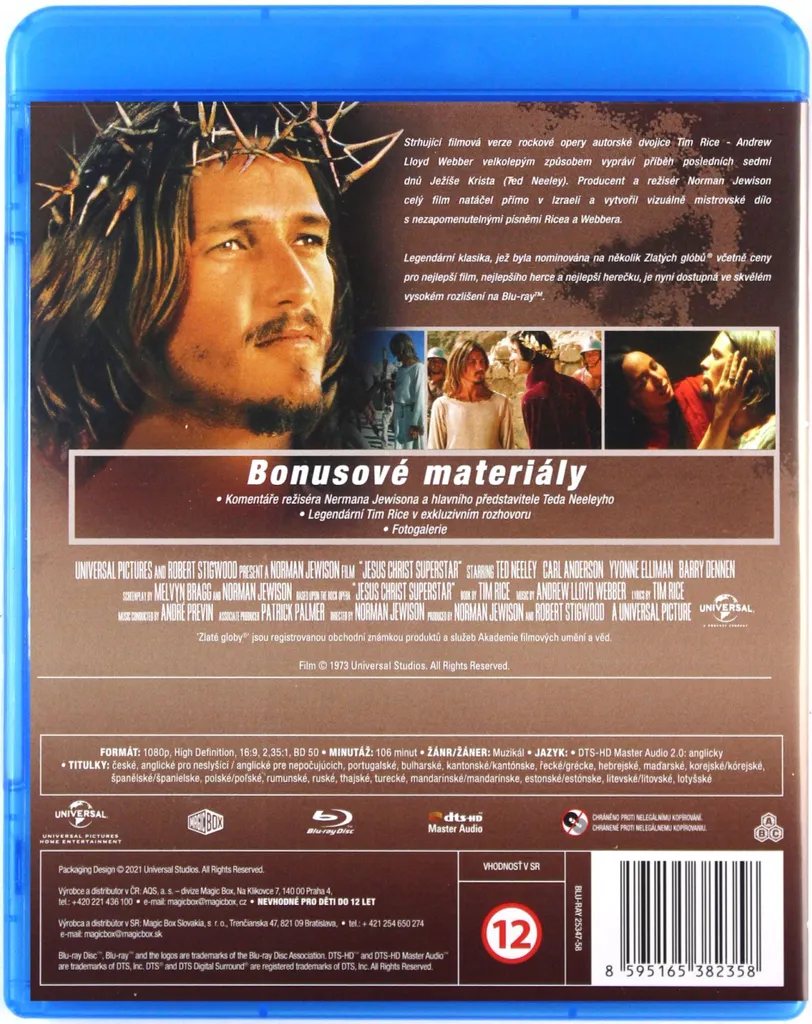 Blu-ray Jésus-Christ Superstar version originale sans doublage altéré