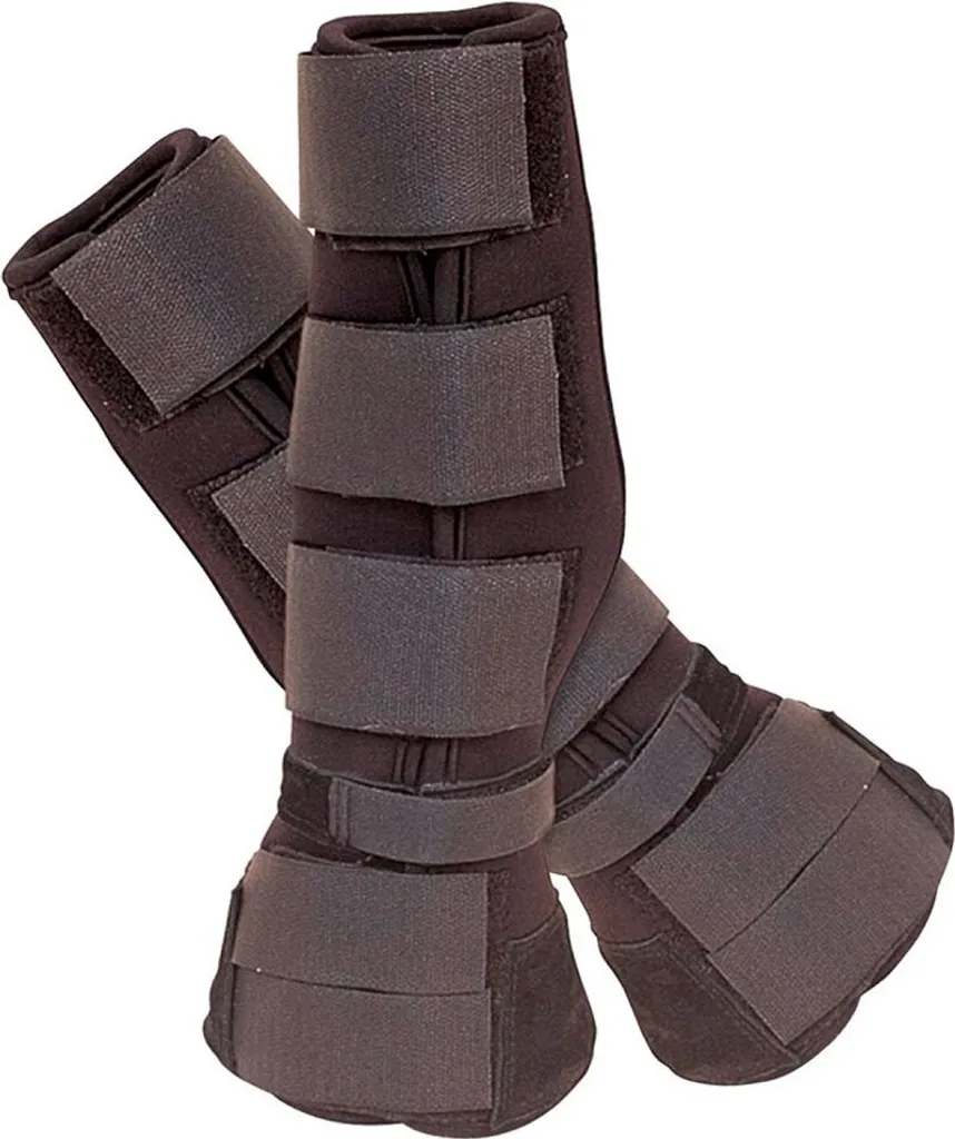 Guêtres de Protection Cheval Premiere Bottes de Tendon Grises Taille L