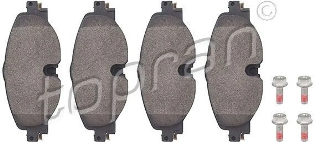 Plaquettes de frein avant anti-bruit pour Audi A1 et Passat 3G
