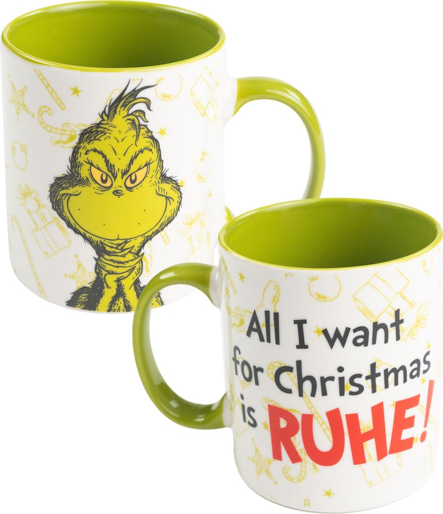 The Grinch Tasse - All I want for Christmas is RUHE! Produktbild 