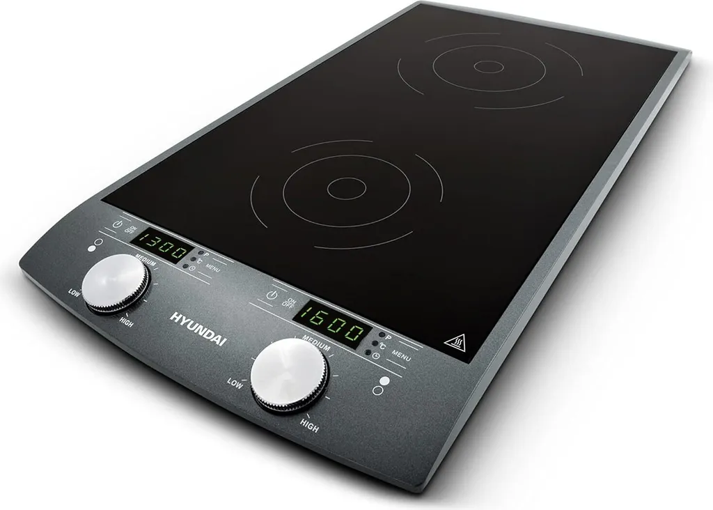 Table de cuisson induction Hyundai pour petites cuisines et studios 2900W - 4