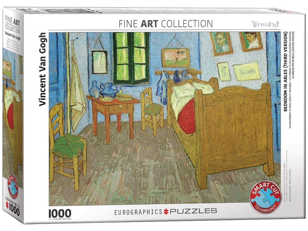 Puzzle 1000: Ložnice v Arles od Van Gogha 6000-0838 Obrázek produktu 