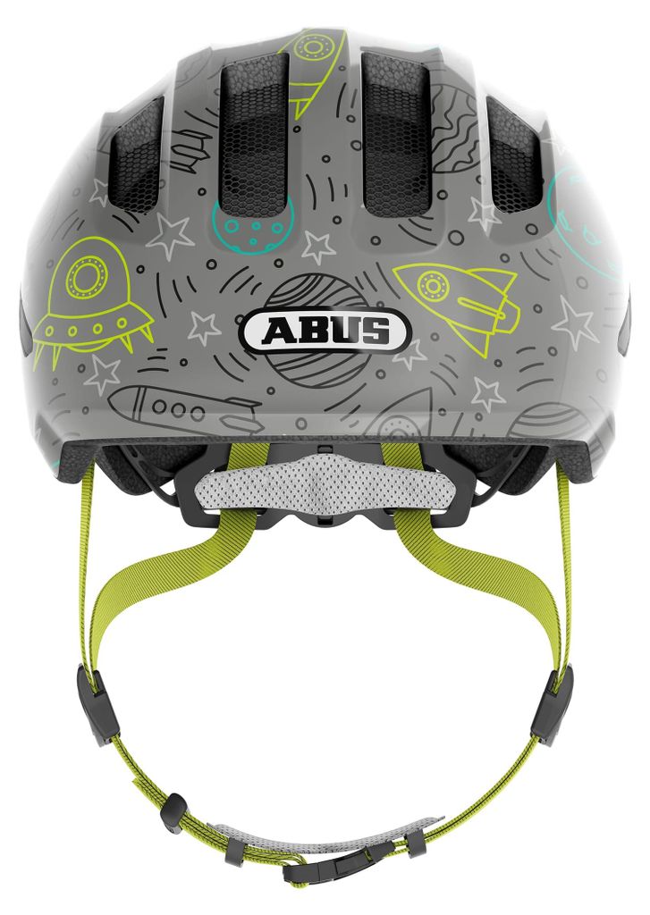 Casque Enfant Abus 67299 - SMILEY 3.0 LED GREY SPACE M Image du produit 