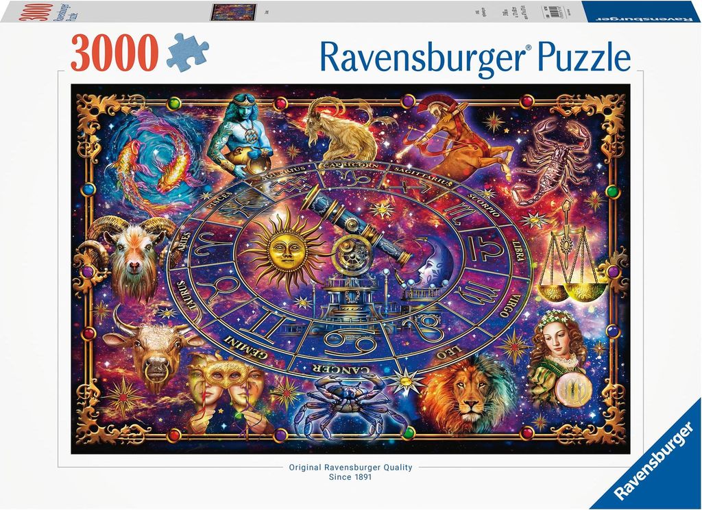 Ravensburger Sternzeichen 16718 Puzzle - 3000 Teile, 120 cm x 80cm, ab 14 Jahre