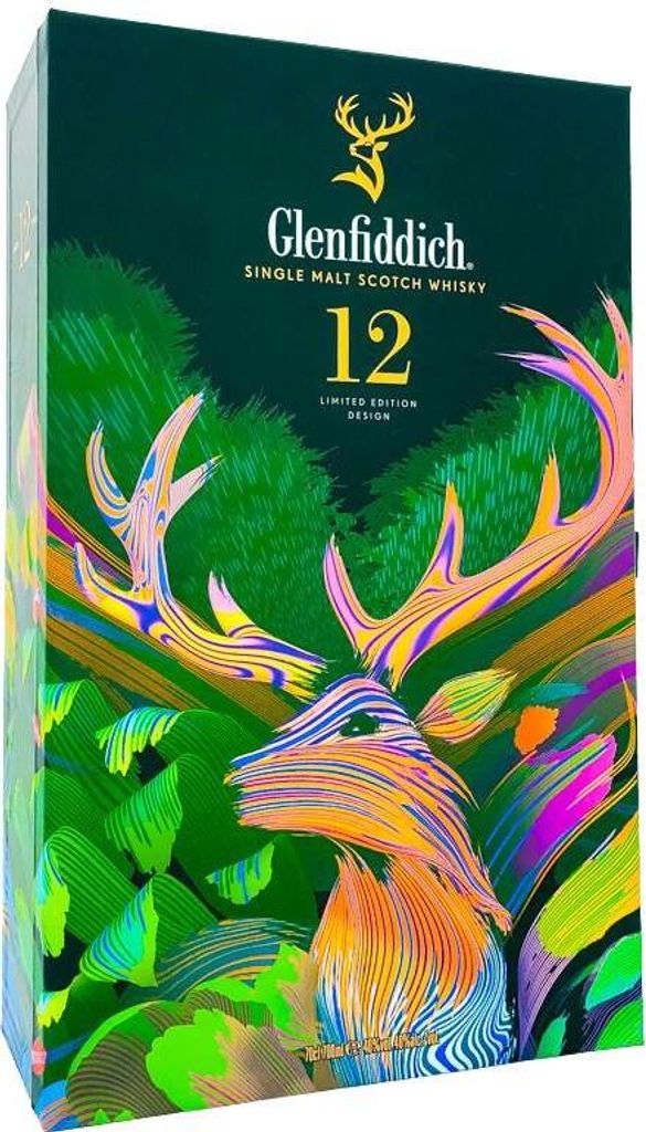 Glenfiddich 12 Years + Geschenkbox mit Flachmann 700ml 40% Produktbild 7