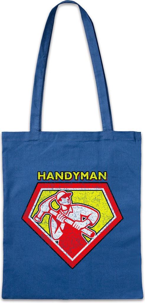 Urban Backwoods Handyman, Stofftasche, Farbe: Royalblau