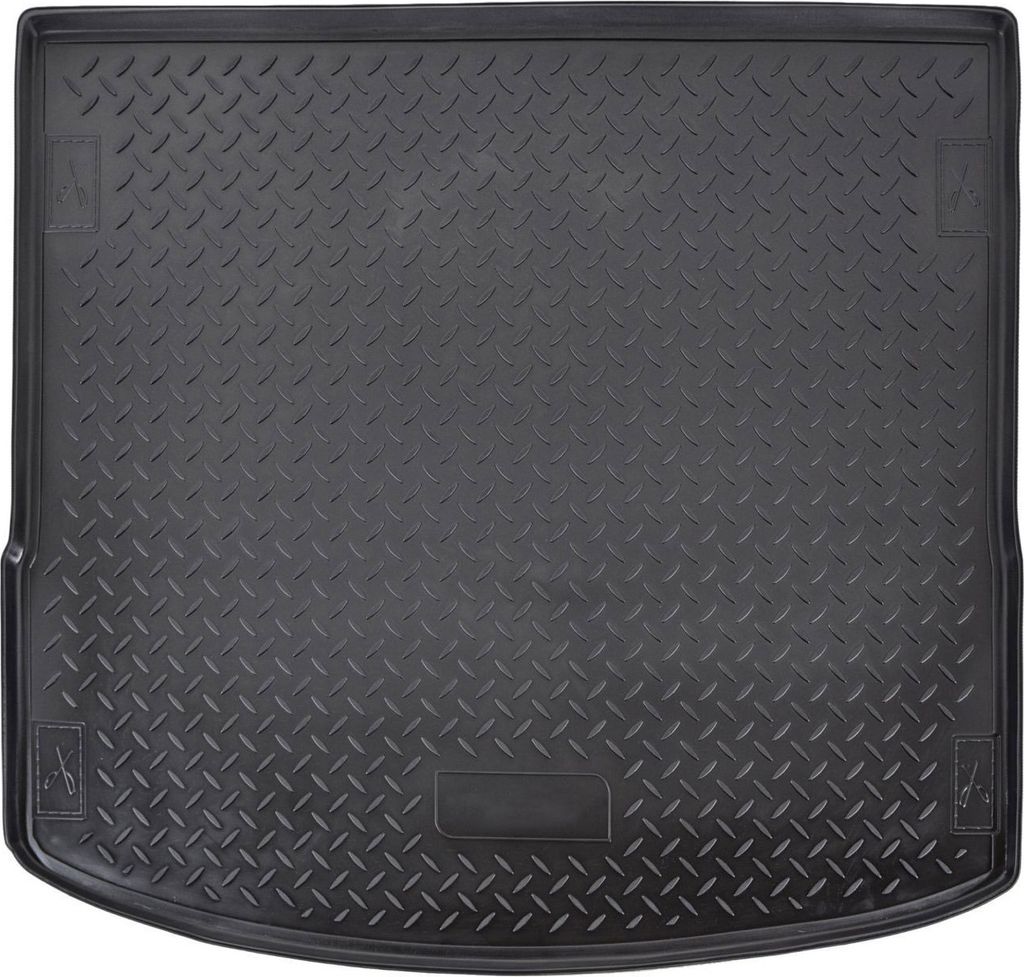 NORM LINERS | Gummi-Kofferraumwanne Kofferraumschale Fahrzeugspezifisch Für Ford Focus 3 Kombi 2011-2015, Antirutsch, Passgenau, mit Hoher Rand 2c...