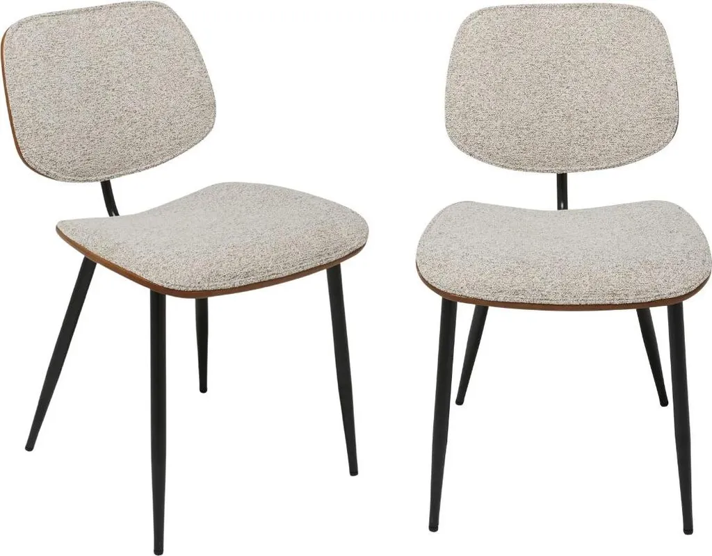Chaises OLYMPIA beige : la solution confort pour votre salle à manger