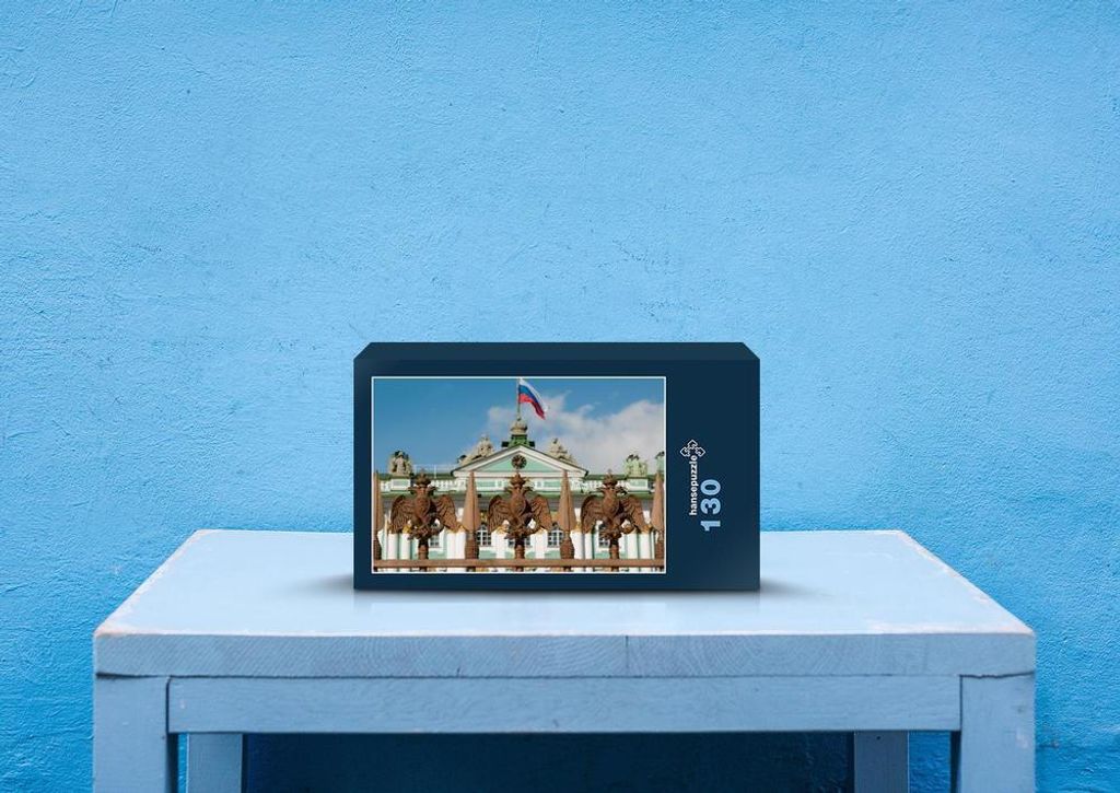 hansepuzzle 64731 - Megalopolis Puzzle, 130 Teile, Orte, 28,7 x 20,0cm mit hochwertiger Aufbewahrung, Kartonbox und wiederverschließbarem Beutel