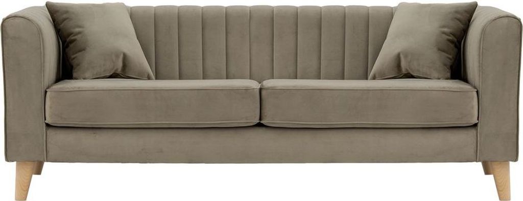 3-Sitzer Sofa Mary-Velluto 3-like oak