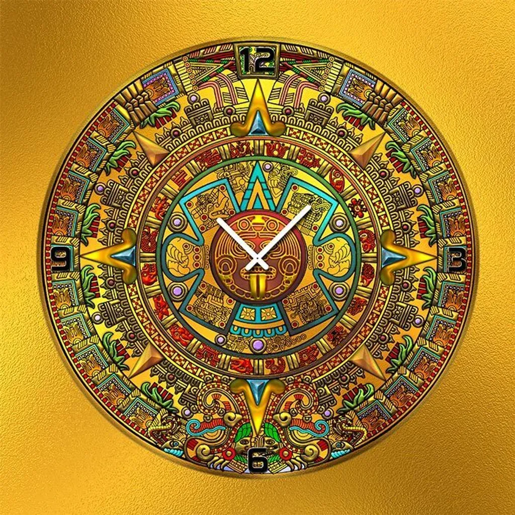 Dixtime 4242 Orologio Parete 40x40 Alluminio Dibond - Meccanismo Silenzioso