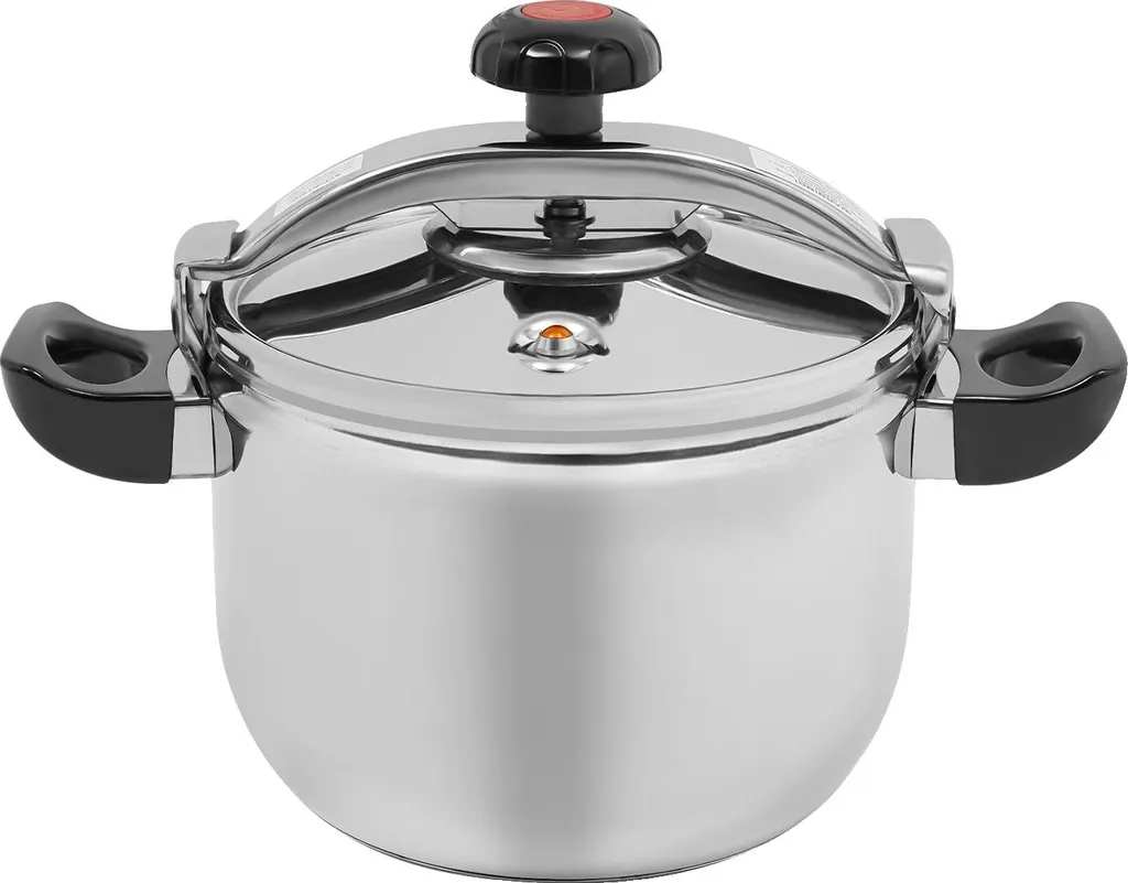 Pentola a Pressione 9 Litri Inox - Cucina Tradizionale per Famiglie Numerose