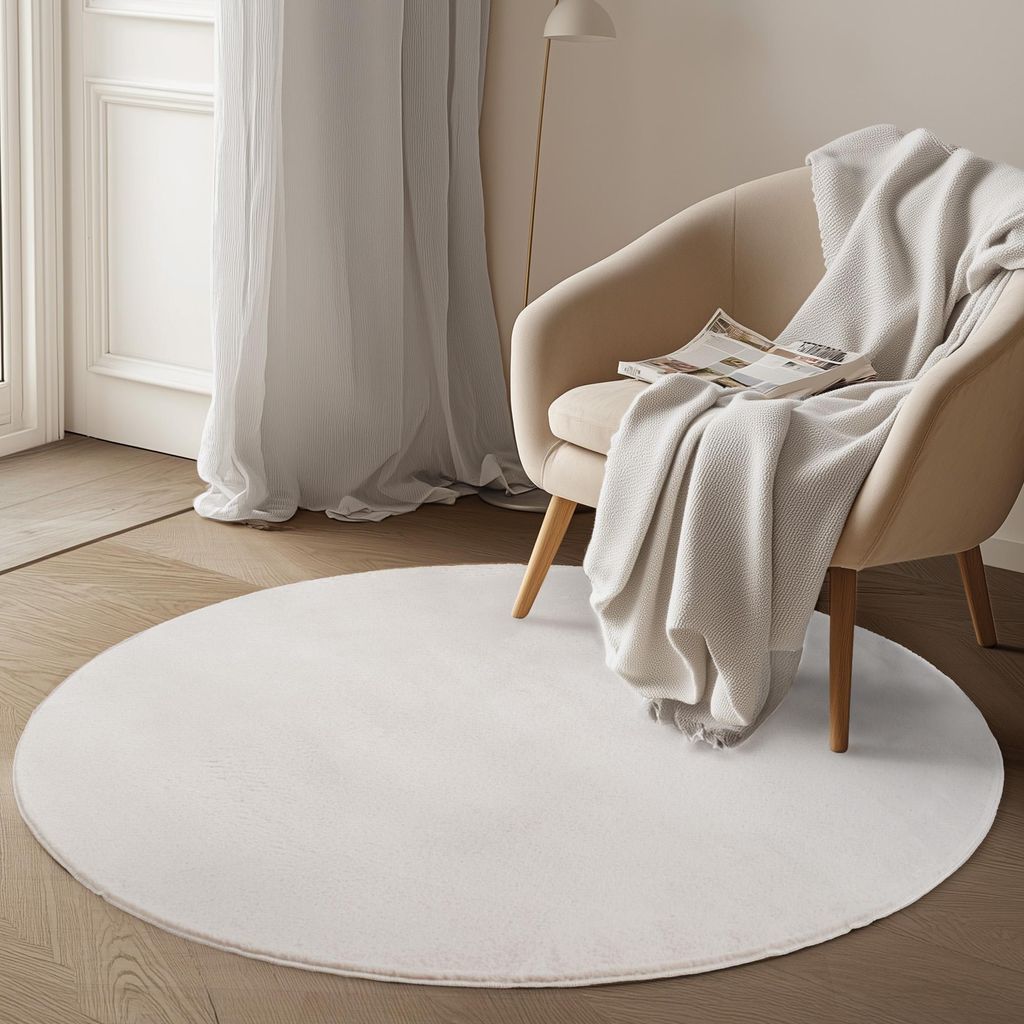 Carpetsale24 Tappeto Lavabile a Pelo Corto Antiscivolo e Immagine del prodotto 