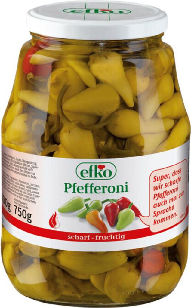 efko Pfefferoni scharf 1700ml