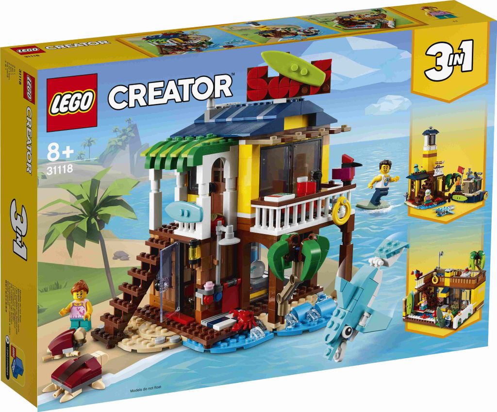LEGO Creator 31118 - Maison de plage des surfeurs Image du produit 