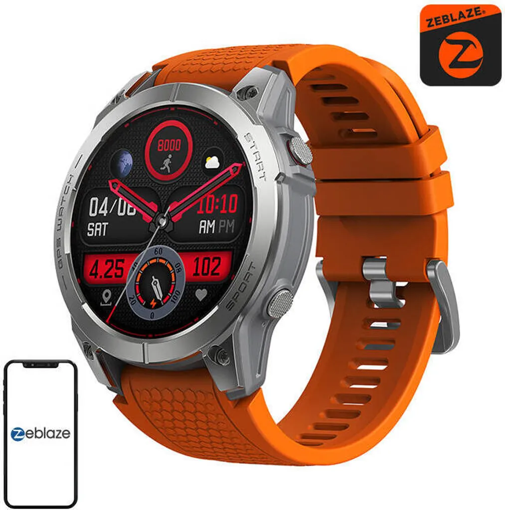 Recensione Zeblaze Stratos 3 Orange: AMOLED e GPS al Miglior Prezzo