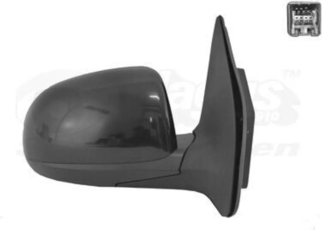 Rétroviseur Droit Convexe VAN WEZEL 8238806 - Miroir Grand Angle i20