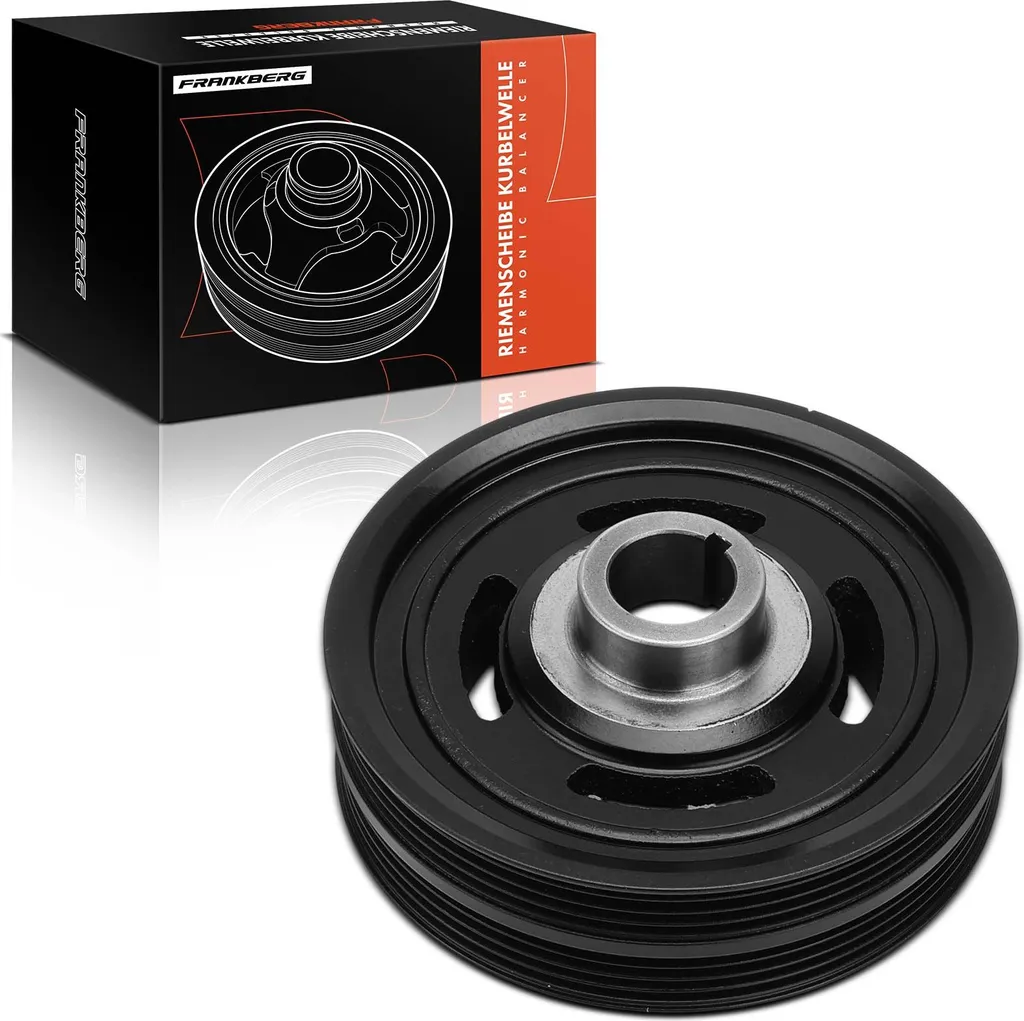 Poulie de vilebrequin contre vibrations moteur Hyundai Pony X-2 et J-1