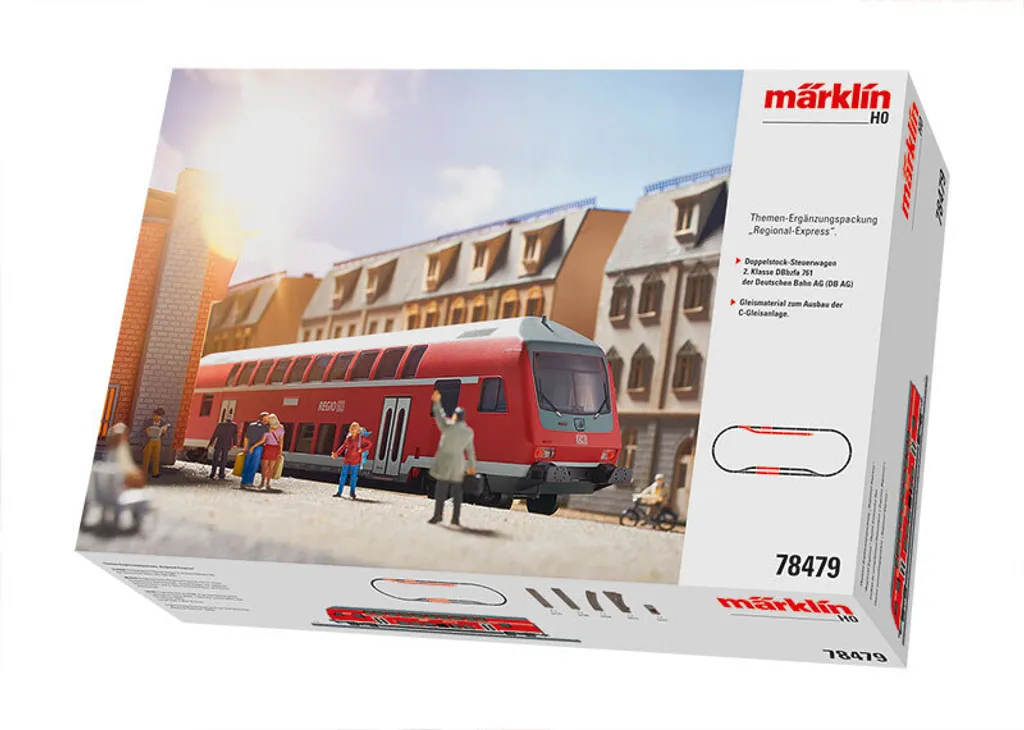 Améliorez votre réseau HO avec le coffret Märklin 78479 Regional Express