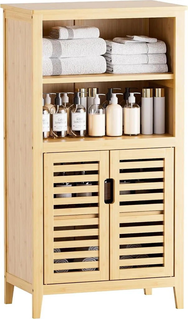 Meuble de rangement Bamboe pour gagner de la place dans votre entrée