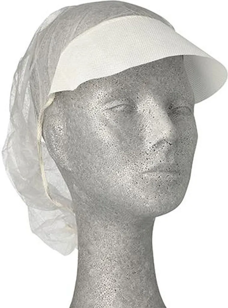 Cuffie Papstar Medi Inn 93089 con Visiera Bianco 52cm - Shop Online