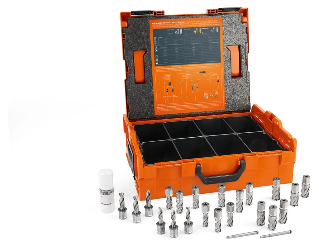 Kit Utilisateur Fein avec Carotteuses HSS et Coffret L-Boxx de Rangement