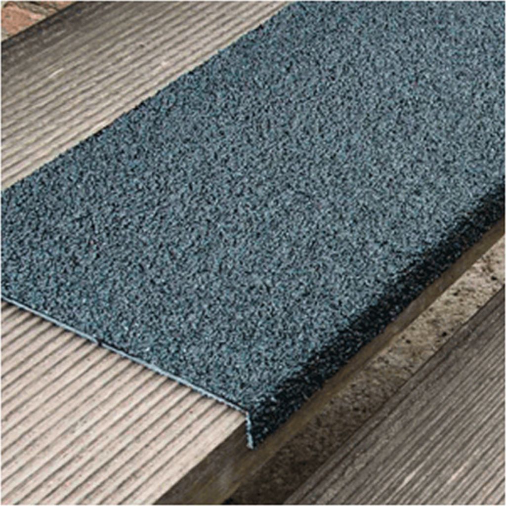 Antirutschkantenprofil GFK Medium, Kunststoff, schwarz, 230x2500 mm