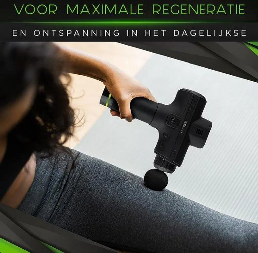 Pistolet de massage à 11 têtes et 99 niveaux pour récupération musculaire