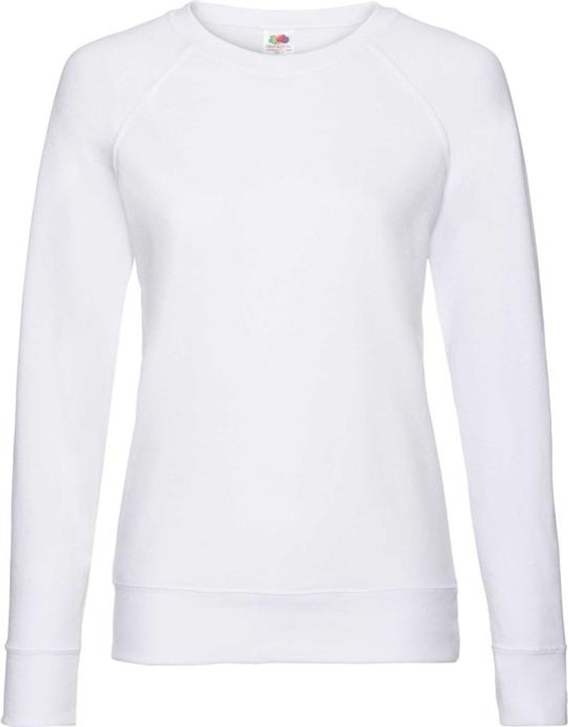 Damen-Sweatshirt - FOL RAGLAN SWEAT/W - white - Größe XS