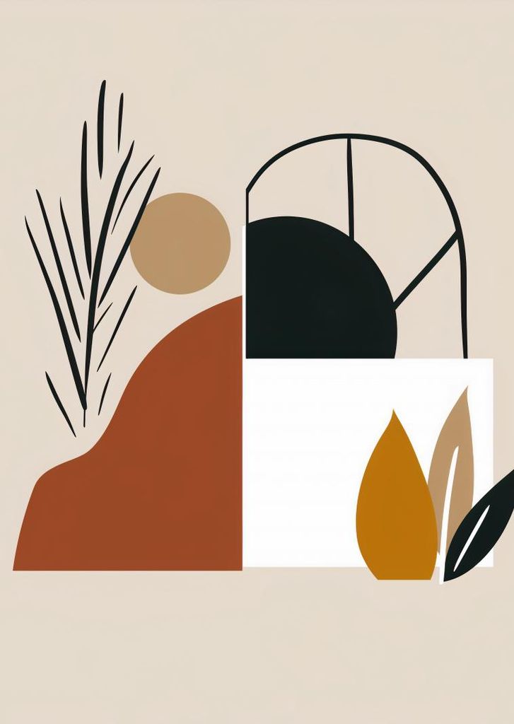 Plakat 64x90cm Natur Blüht