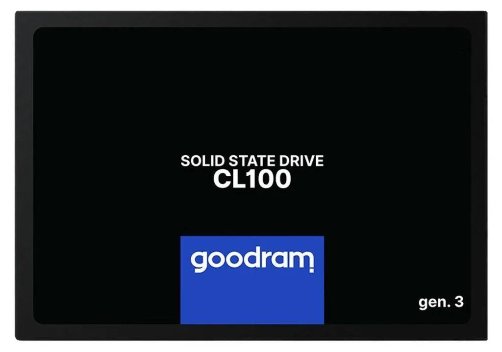 SSD 960 Go pour Ordinateur Portable et PC Fixe Goodram CL100 Sata III - 3