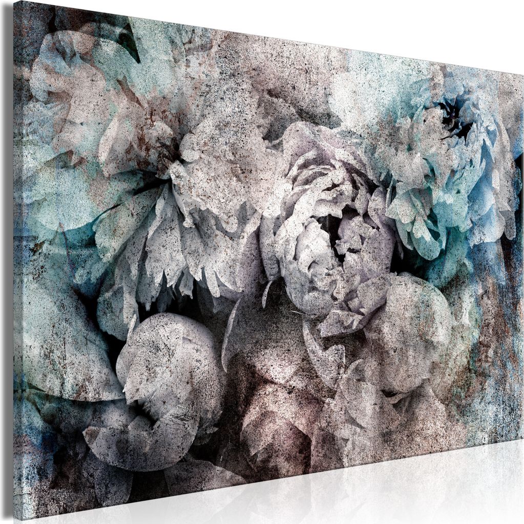 Modernes Wandbild b-C-0808-b-a (120x80 cm) - 1 Teilig Bilder Fotografie auf Leinwand Foto Bild Dekoration Wand Bilder Kunstdruck BLUMEN PÄONIEN