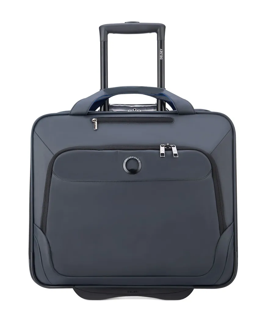 Mallette Trolley pour Ordinateur Portable DELSEY Parvis Plus Gris 46 cm