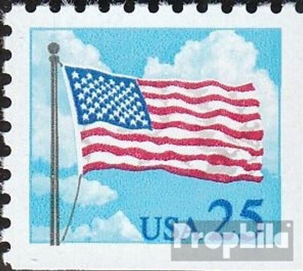 Briefmarken USA 1988 Mi 1976Eru (kompl.Ausg.) postfrisch Flagge und Wolken