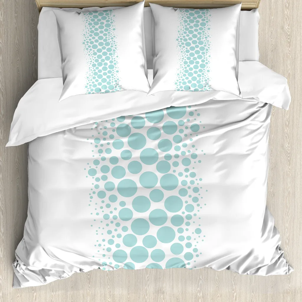 ABAKUHAUS Copripiumino Antiacaro 200x200 | Microfibra Bubbles