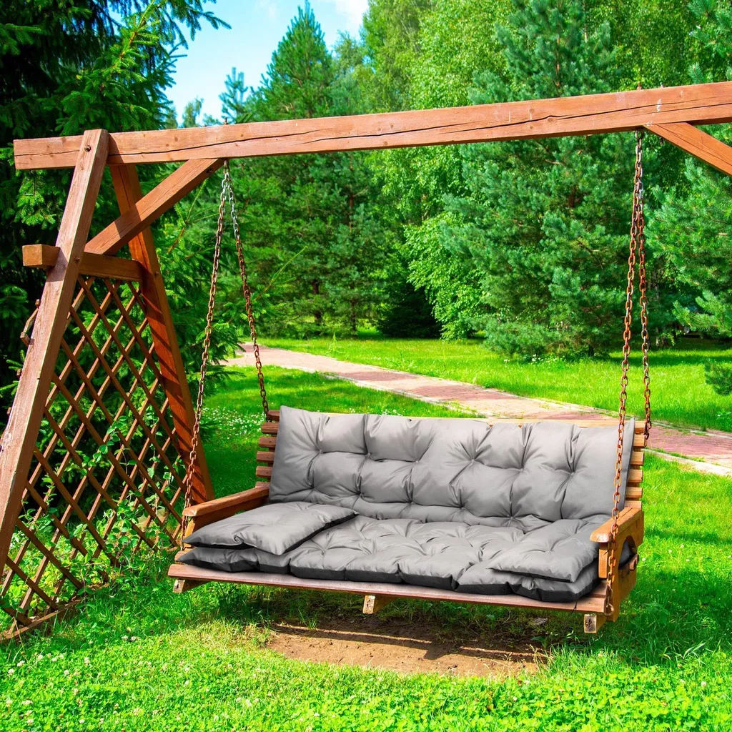Matelas pour banc de jardin et balançoire - Coussin extérieur 180 cm