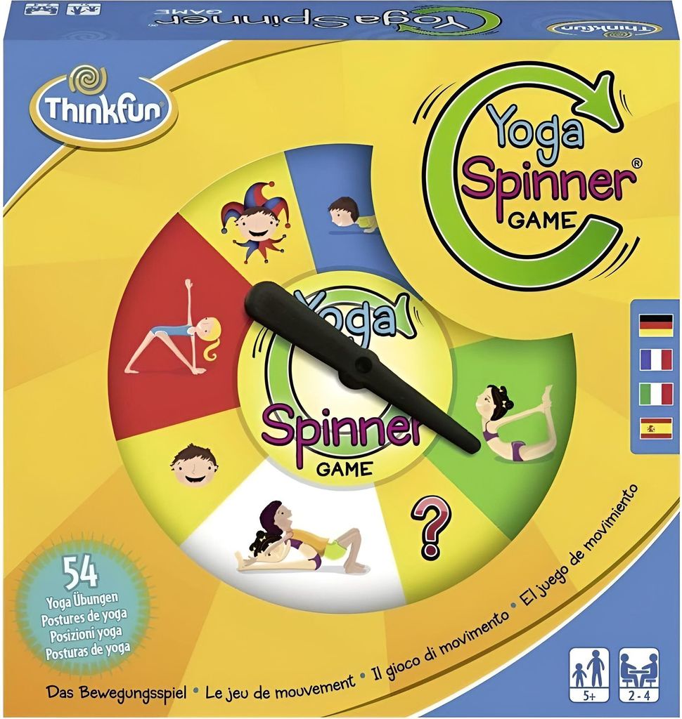Thinkfun Kinderspiel Bewegungsspiel Yoga Spinner Game 76329 Produktbild 