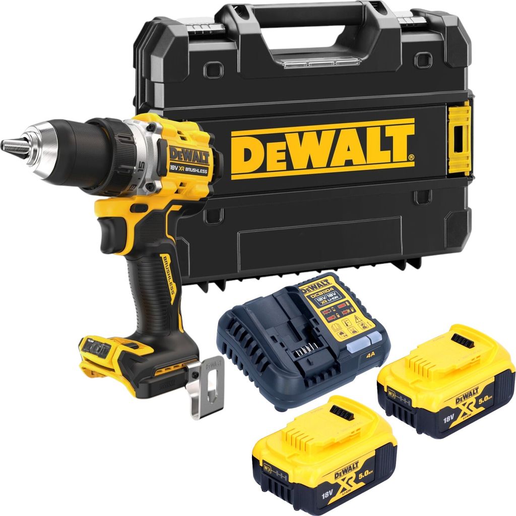 DEWALT DCD800P2T-QW, 1,3 cm, 1,5 mm, 1,3 cm, 500 W, 18 V, 5 Produktbild 