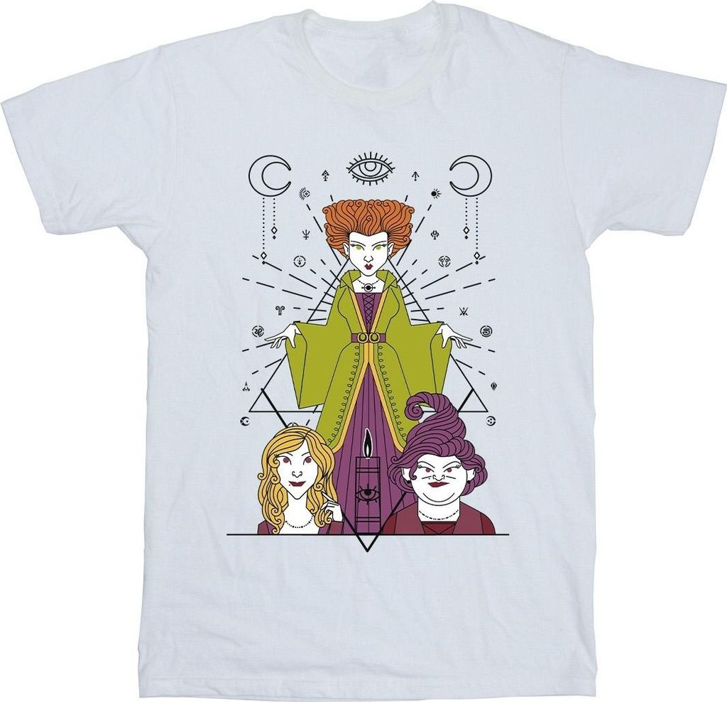Disney - "Hocus Pocus" T-Shirt für Herren BI22547 (M) (Weiß)