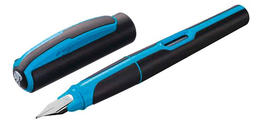 Füllhalter Style neon blau Produktbild 