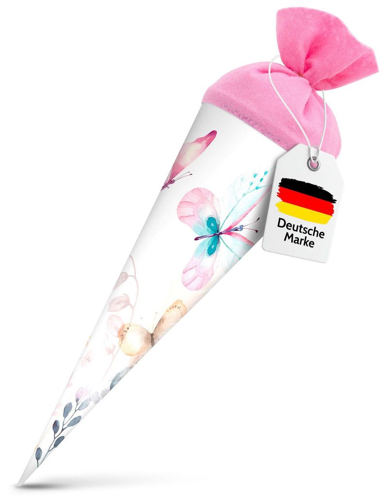 itenga Geschwister Schultüte 35cm Schmetterling Produktbild 