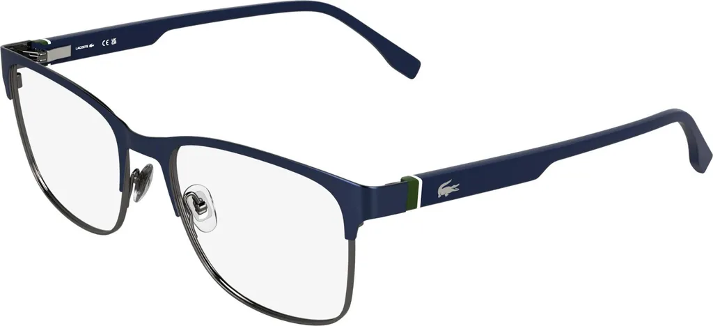 Lunettes de vue homme Lacoste L2319 Bleu mat idéales pour le travail