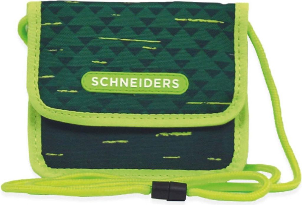 Schneiders Brustbeutel Geldbörse Neck Pouch Soccer Star grün