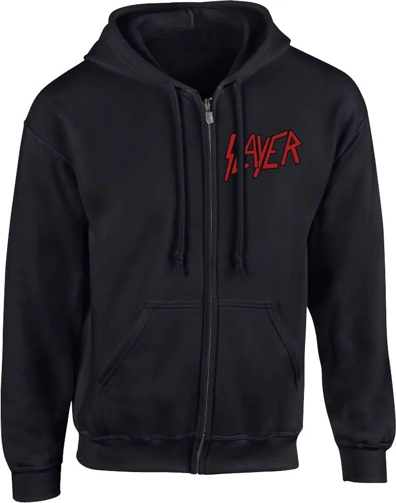 Sweat à capuche Slayer Eagle pour Concert et Festival - Hoodie Homme
