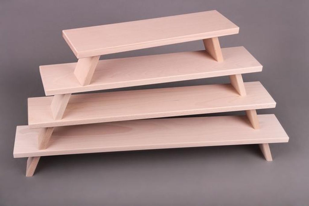 Schwibbogenbank breit (45x11x13cm) von Weigla Holzkunst