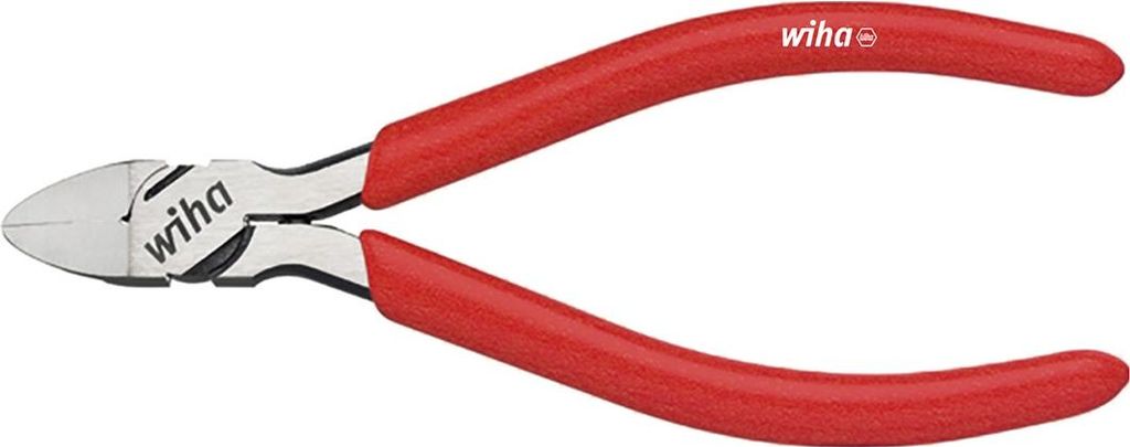 Wiha Kunststoff-Seitenschneider Classic mit Öffnungsfeder ohne Wate 125 mm, 5 (37402)