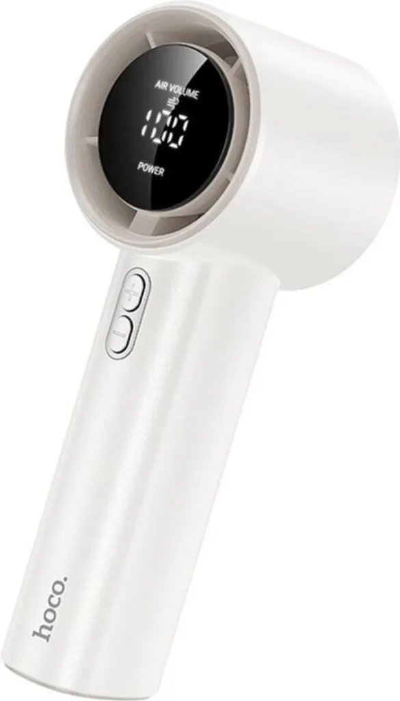 Hoco HX64 Ventilatore a Mano: 5 Velocità e Super Batteria USB-C